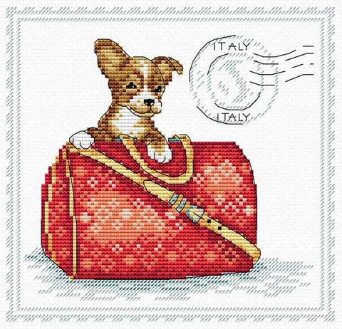 My best friend: Italy.  Counted Cross Stitch kit. MP Studio M-070