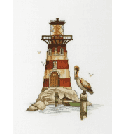Lighthouse "Pelican`s House". Cross Stitch Kit RTO M394