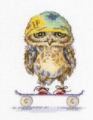 Skateboard. Cross stitch kit. RTO C224