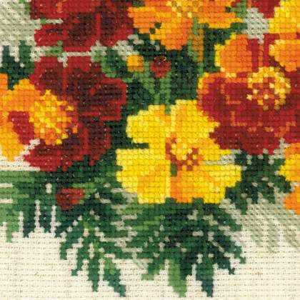 Marigold. Cross stitch kit. Riolis 1556