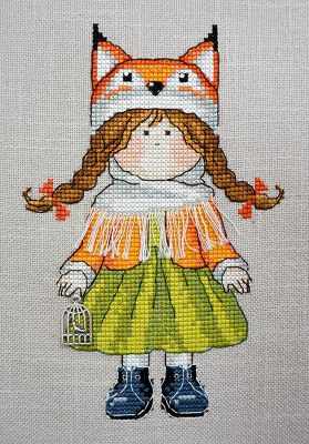 Foxy. Counted Cross stitch kit. Maria Iskusnica 07.007.08