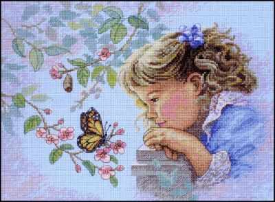 Tenderness. Cross stitch kit. Classic Design 4326