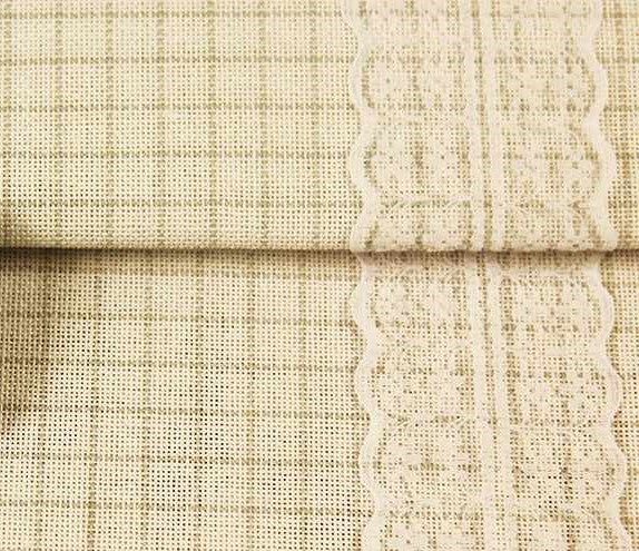 Fabric: Zweigart Easy Count Grid Brittney Lugana  14  ct  3214