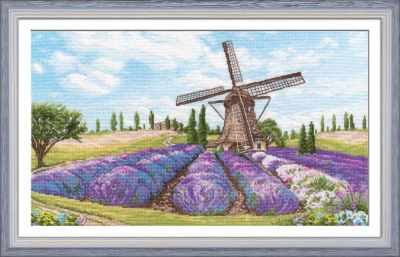 Romance of the wind.  Counted Cross stitch kit. Oven 1040