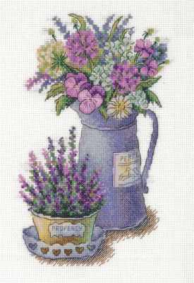 Flowers of Province. Counted Cross stitch kit. Panna C-7125