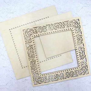 Embroidery Frame  "Roses" Grand MP Studio OP-030