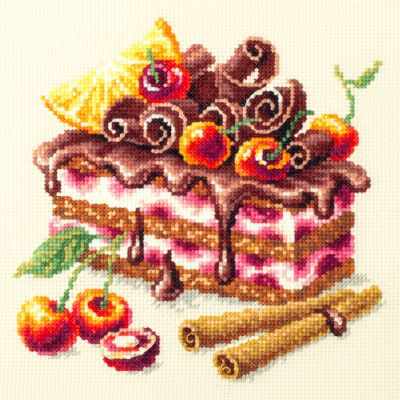 Cherri pie.  Cross stitch kit. Magic Needle 120-072