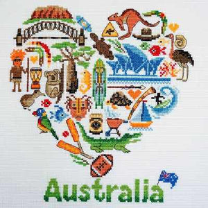 Australia. Counted Cross stitch kit. Maria Iskusnica 11.001.25