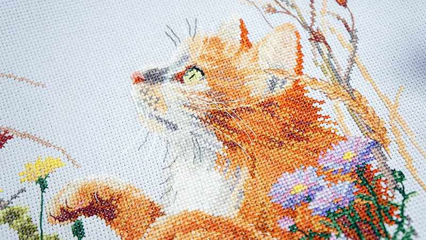 Furry hunter. Counted Cross stitch kit. Maria Iskusnica 03.016.17