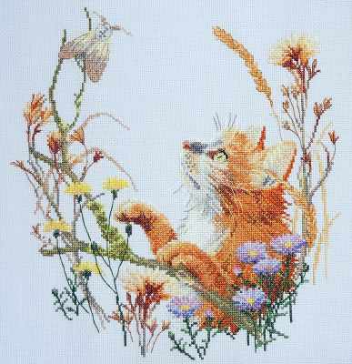 Furry hunter. Counted Cross stitch kit. Maria Iskusnica 03.016.17