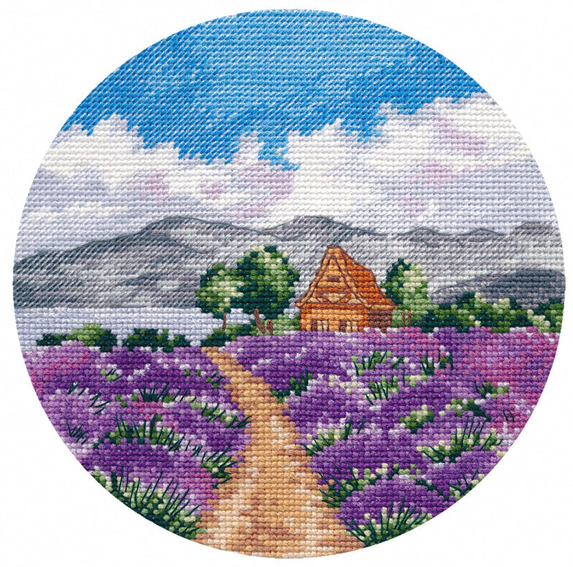 Lavender. Cross Stitch Kit Oven 1480