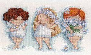 Little fairies. Cross stitch kit. MP Studio HB-550