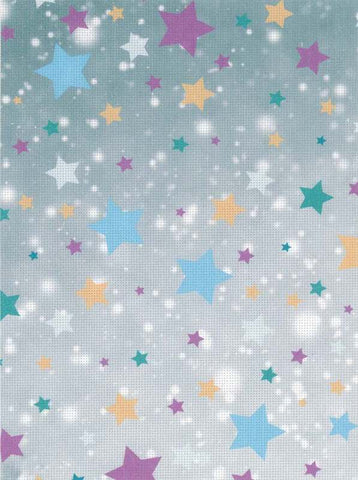 Fabric: Embellished, Designer Canvas (Printed Background) Aida 14 Ct  KD14-163