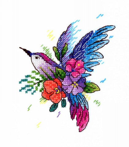 Paradise Bird  Cross stitch kit for cloth embroidery  MP Studio B-256