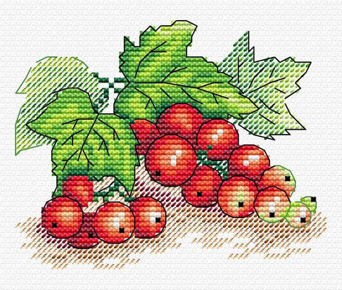 Red Current. Cross stitch kit. MP Studio M-515