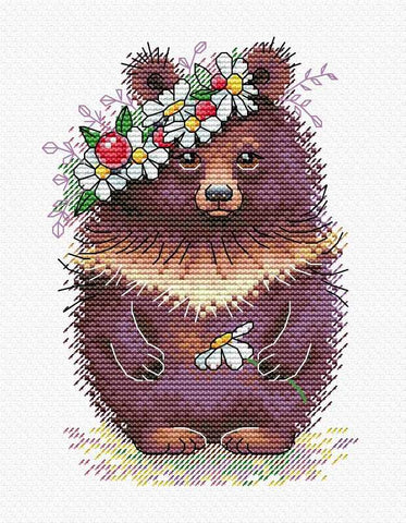 Spring Guest. Cross stitch kit. MP Studio M-228