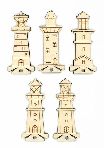 Embroidery Floss Bobbins & Stand Set "Lighthouse"  MP Studio OP-061
