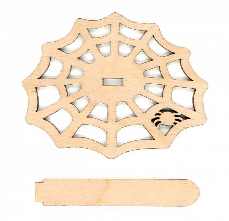 Holder "Cobweb"  for 2D embroideries on plastic canvas. MP Studio PA-035