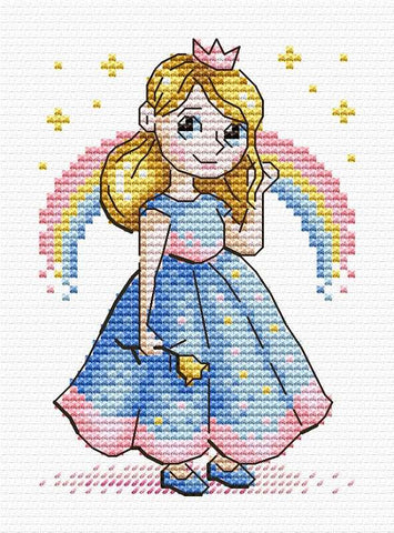 Princess: Little Princes. Cross stitch kit. MP Studio M-607
