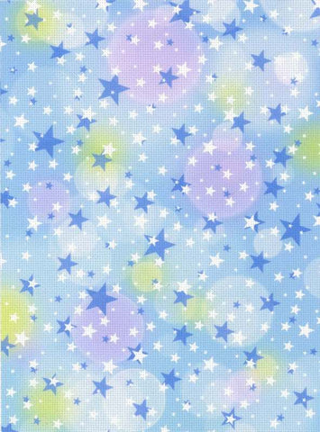 Fabric: Embellished, Designer Canvas (Printed Background) Aida 14 Ct KD14-143