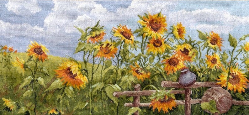 Outskirts.  Counted Cross stitch kit. Oven 1073