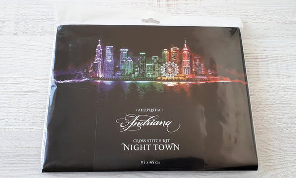 Night City. Cross stitch kit. Adrianna H-16