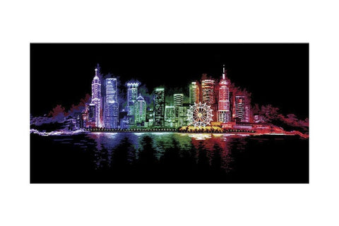 Night City. Cross stitch kit. Adrianna H-16