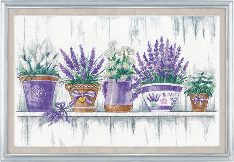 Lavender tenderness. Cross Stitch Kit Oven 1083