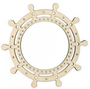 Embroidery Frame "Ship Steering Wheel" Medium  MP Studio OP-049