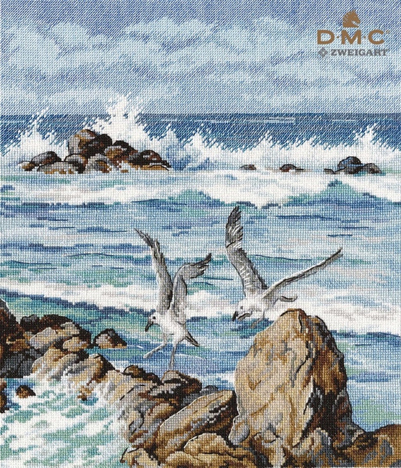 Sounds of ocean Cross Stitch Kit Oven 1341