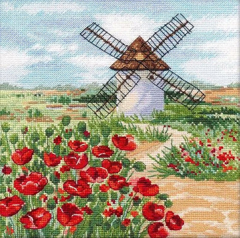 Castile-La Mancha. Counted Cross stitch kit. Oven 1157