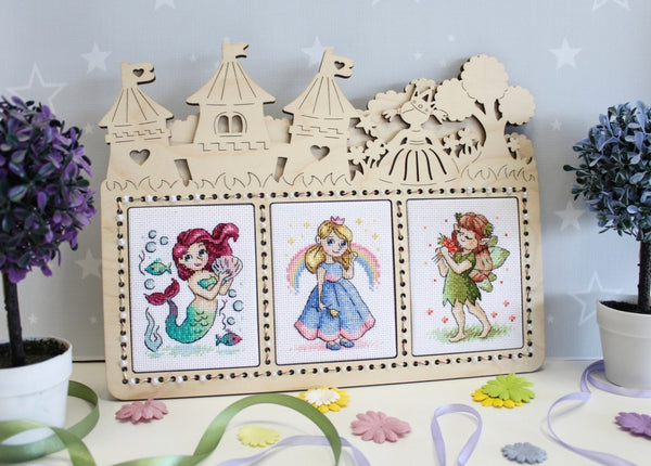 Embroidery Frame "Princesses"   MP Studio OP-190