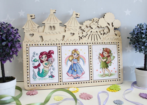 Princess: Little Princes. Cross stitch kit. MP Studio M-607