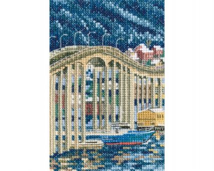 Tasman bridge. Cross Stitch Kit RTO C308