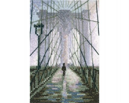 Brooklyn bridge. Cross Stitch Kit RTO C312